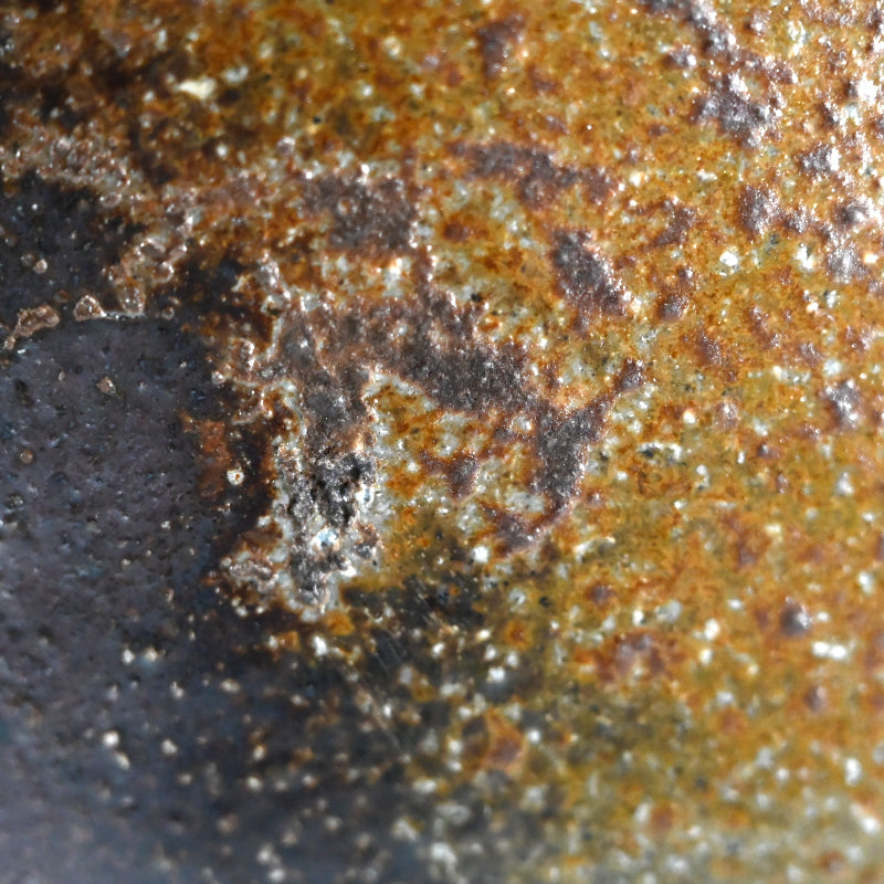 Bizen Henko Vase ー伊勢崎 創 "備前 扁壺"