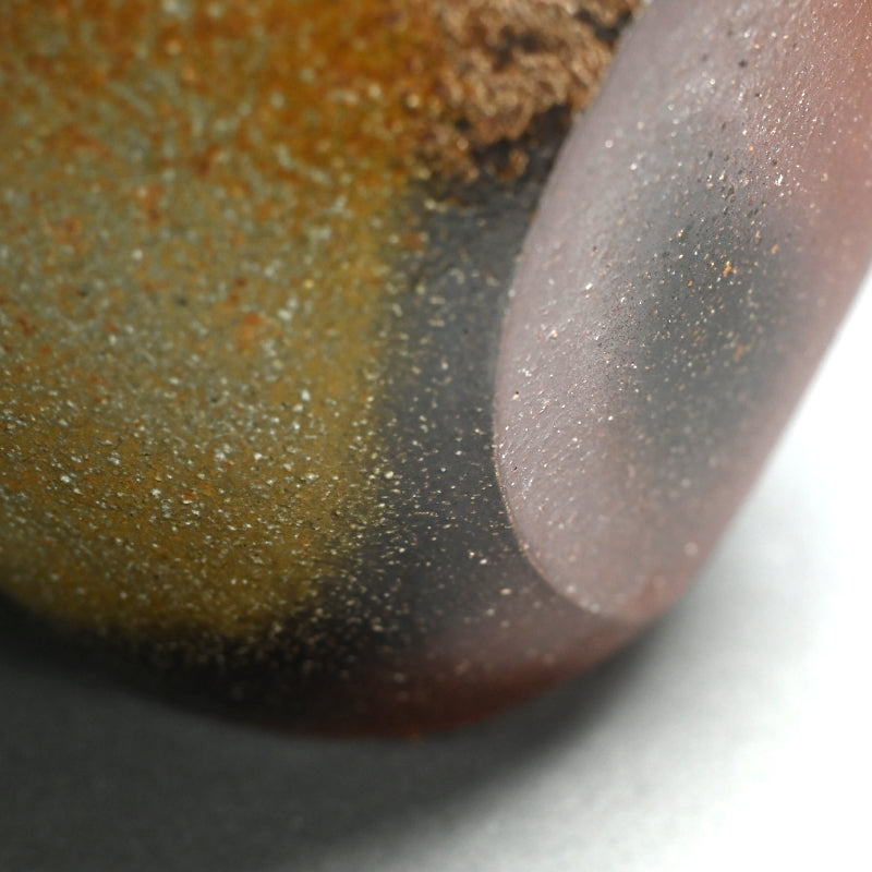 Bizen Henko Vase ー伊勢崎 創 "備前 扁壺"