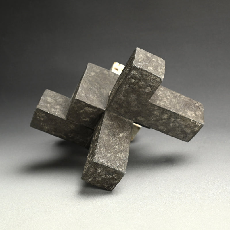 Ceramic Sculptural Object ー竹内 紘三 "現蹟 黑白”