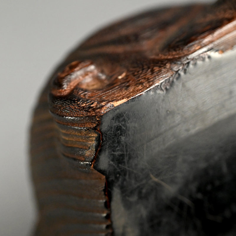 Shishi Lion-Shaped Carved Kiri-wood Box