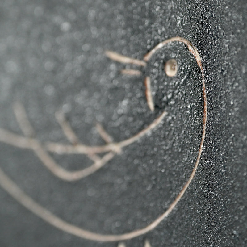 Framed Ceramic Work by Sodeisha Founder