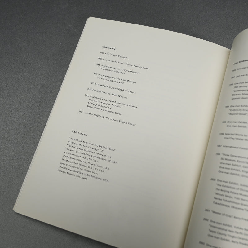 Huge Silver Glazed Blue & White Bowl ー近藤 孝弘 “染付銀彩 鉢”