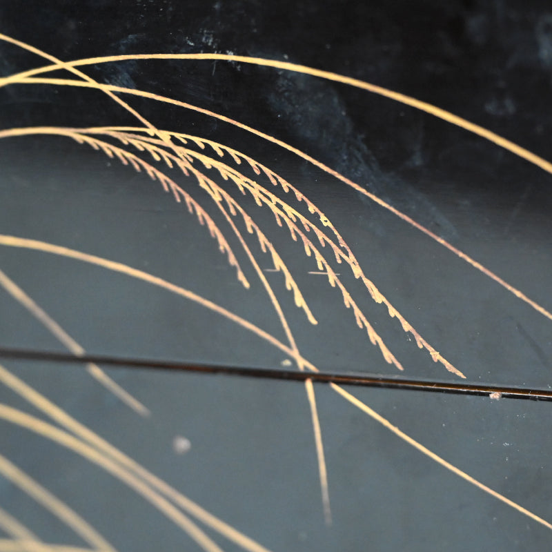 Momoyama to Early Edo Stacking Lacquer Box, Maki-e