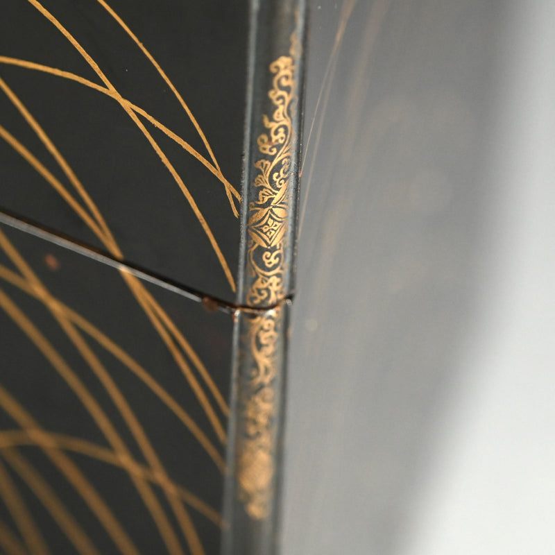 Momoyama to Early Edo Stacking Lacquer Box, Maki-e