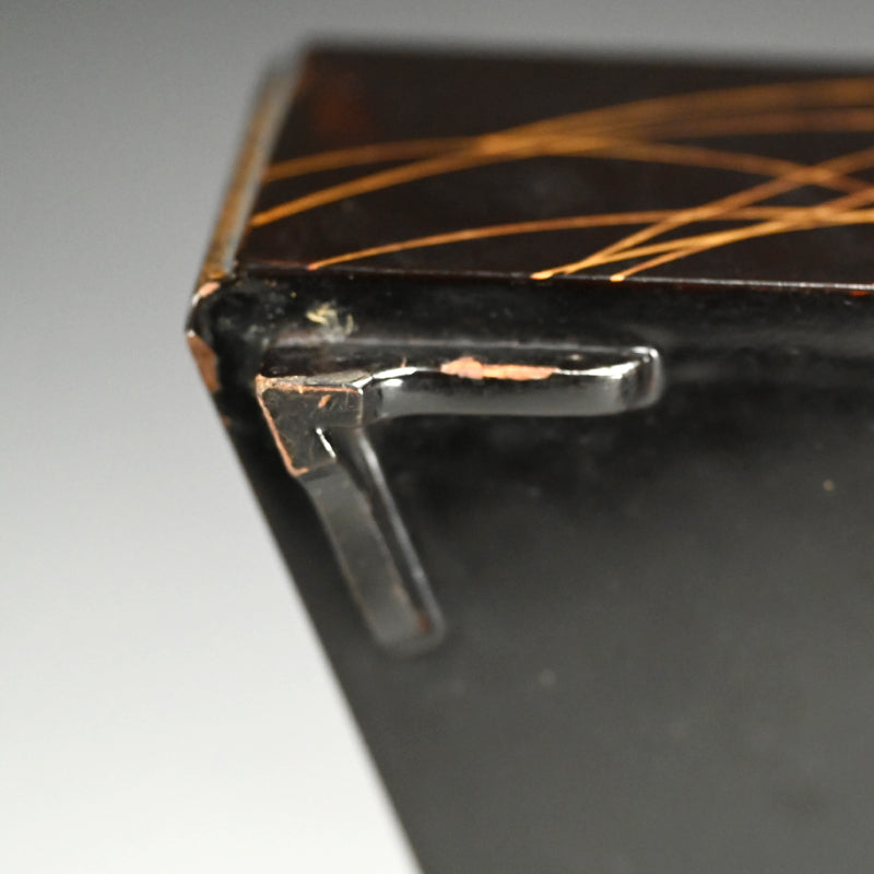 Momoyama to Early Edo Stacking Lacquer Box, Maki-e