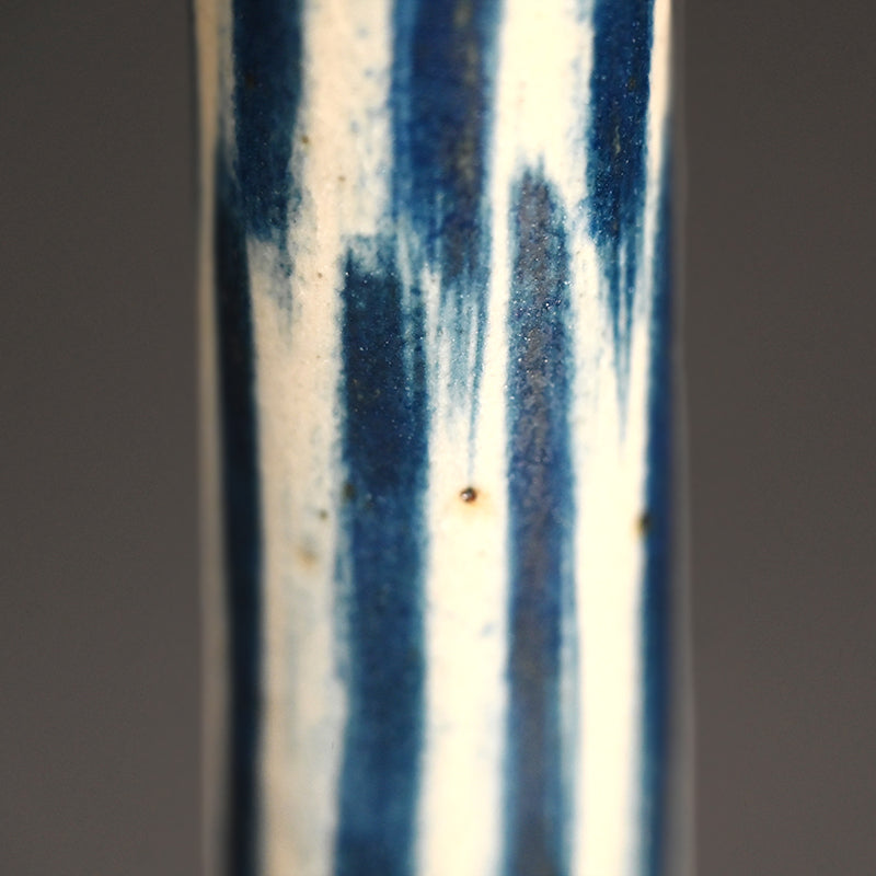Contemporary Blue & White Vase ー福島 寛子 “呉須絵花器”