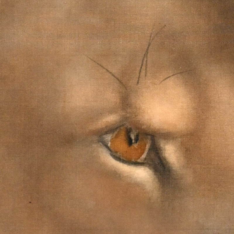 Western Dog Hanging Scroll ー岡田 華鄕