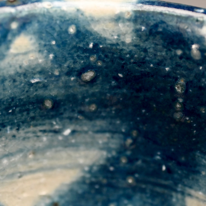 Exquisite Indigo Chawan Tea Bowl ー福島 寛子 “呉須絵茶碗”