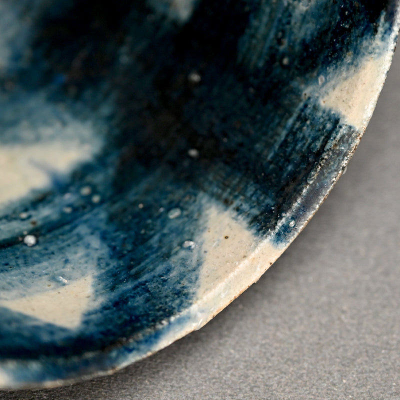 Exquisite Indigo Chawan Tea Bowl ー福島 寛子 “呉須絵茶碗”