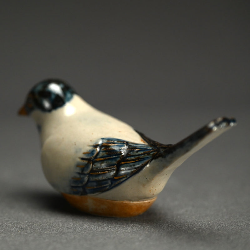 Miyagawa (Makuzu) Kozan Kogo Incense Case ー仁清写 香合 雲雀