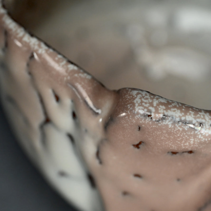 Hagi Chawan Bowl ー兼田正尚 “萩刳貫茶碗”