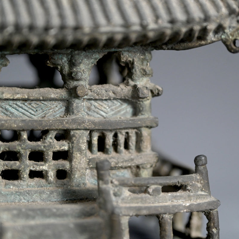 Antique Japanese Bronze Temple Incense Burner