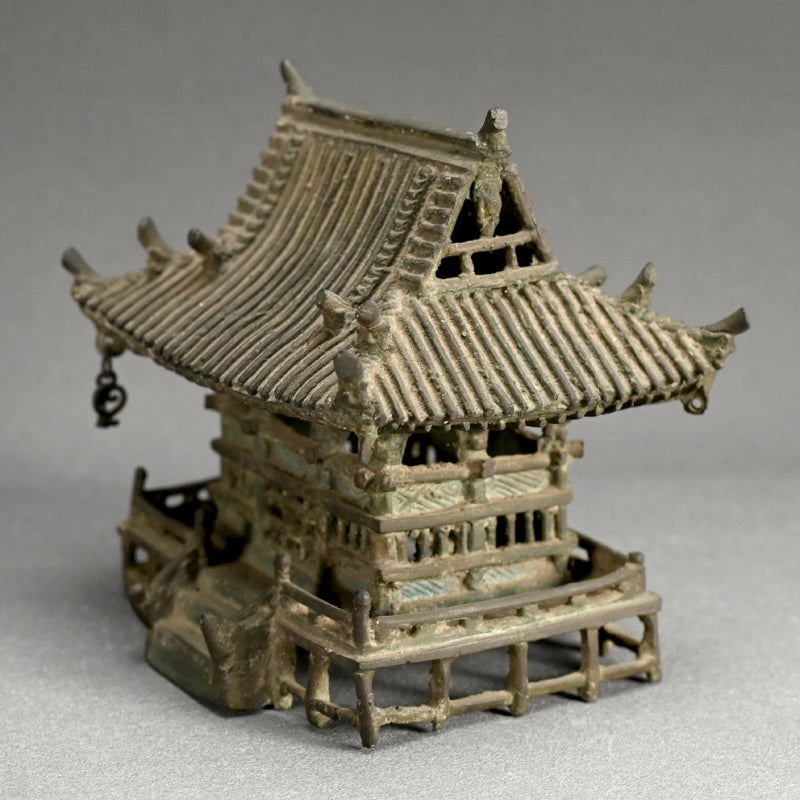 Antique Japanese Bronze Temple Incense Burner