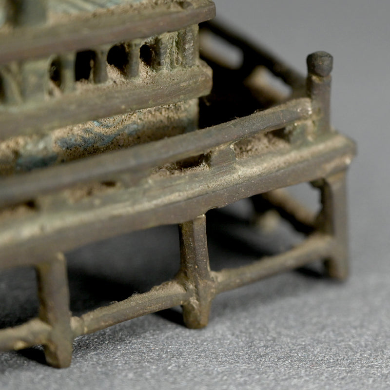 Antique Japanese Bronze Temple Incense Burner