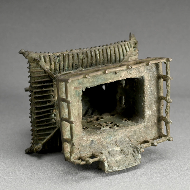 Antique Japanese Bronze Temple Incense Burner