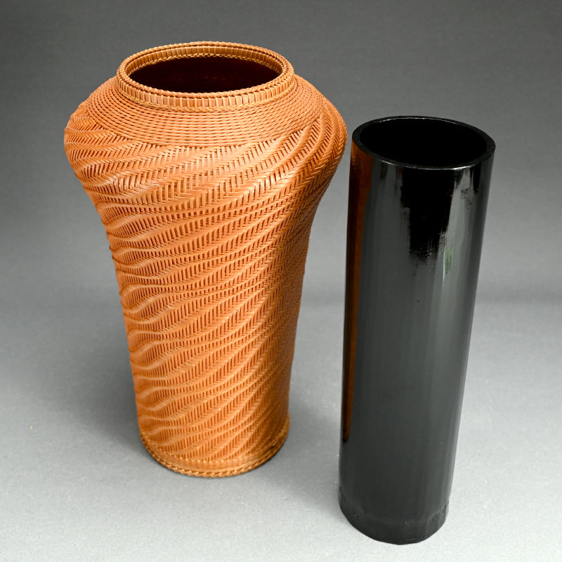 Bamboo Basket ー小出 文生 “花籃 さざ波”