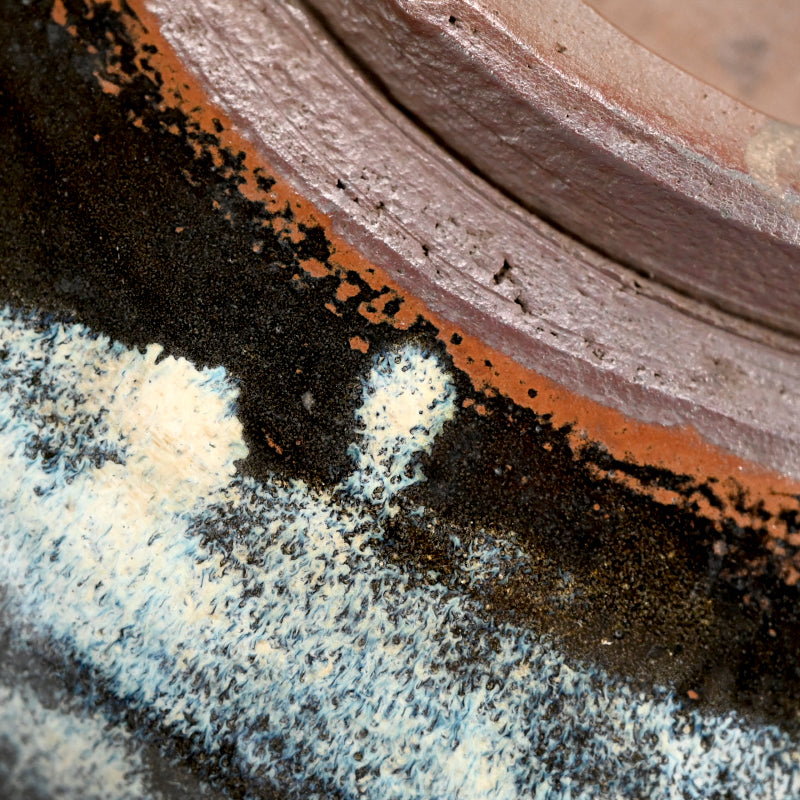 Rare Antique Narushima Yaki Mingei Pottery Dish