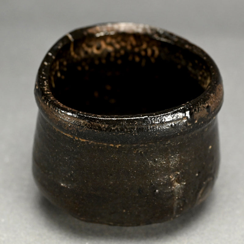 Seto-Guro Chawan Tea Bowl ー平澤 九朗 “セト黒茶碗"