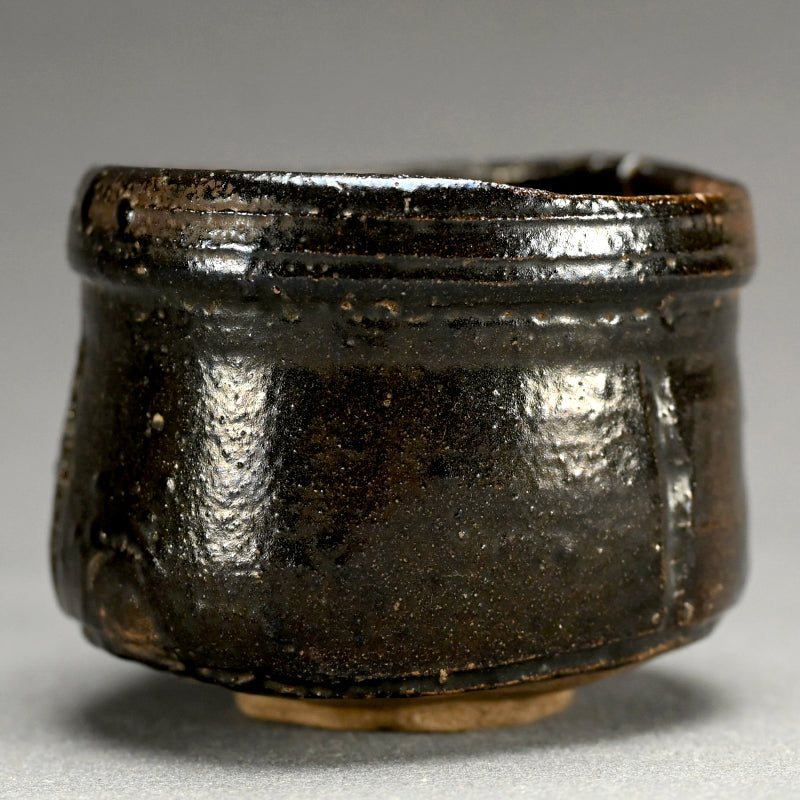 Seto-Guro Chawan Tea Bowl ー平澤 九朗 “セト黒茶碗"