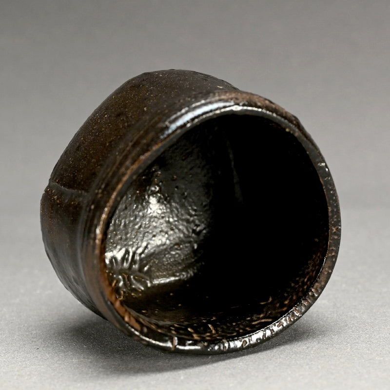 Seto-Guro Chawan Tea Bowl ー平澤 九朗 “セト黒茶碗"
