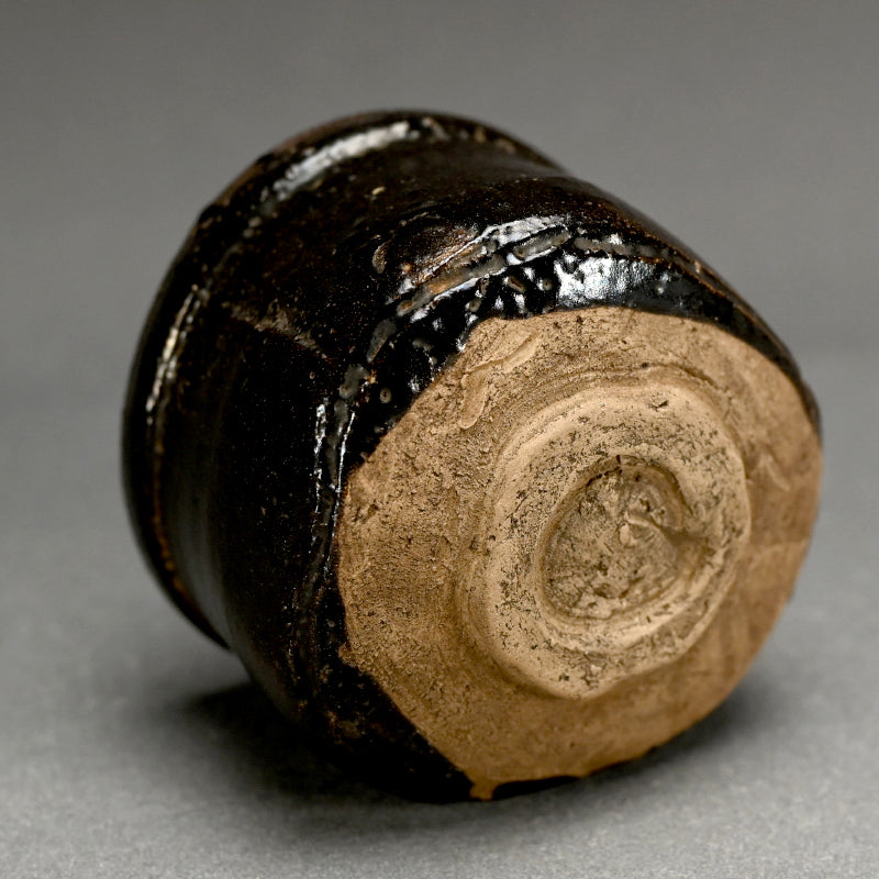 Seto-Guro Chawan Tea Bowl ー平澤 九朗 “セト黒茶碗"