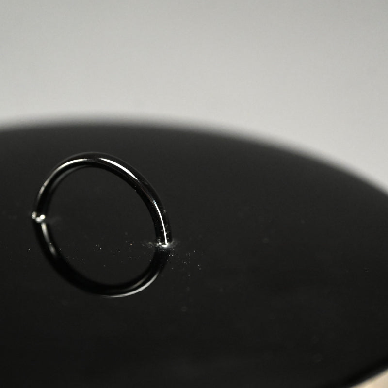 Bronze and Silver Mizusashi ー斎藤イフ "黒味銅 銀楼合せ 水指"