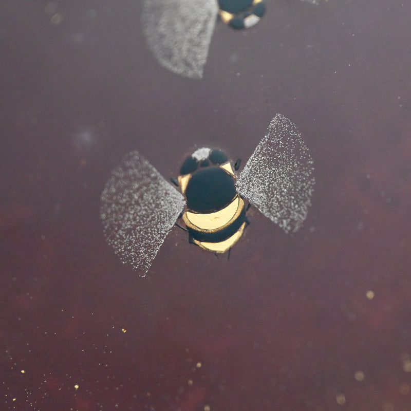 Exquisite Mid-century Lacquered Jewelry Box by Heiando ー平安堂 “六角宝石箱”