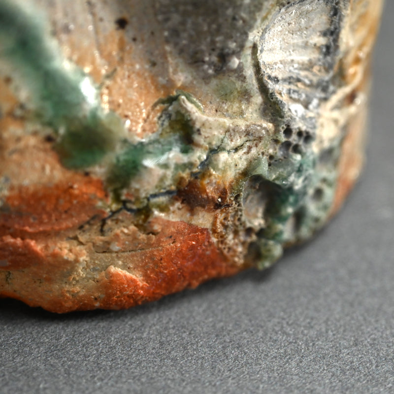 Iga Vase ー古谷 道生 “伊賀窯変花入”