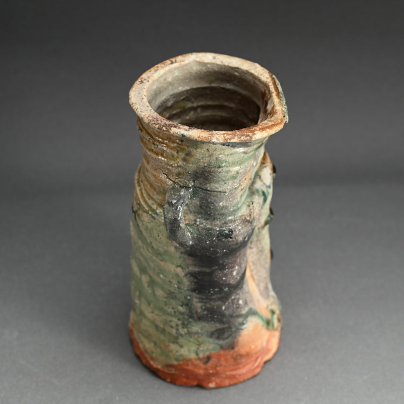 Iga Vase ー古谷 道生 “伊賀窯変花入”