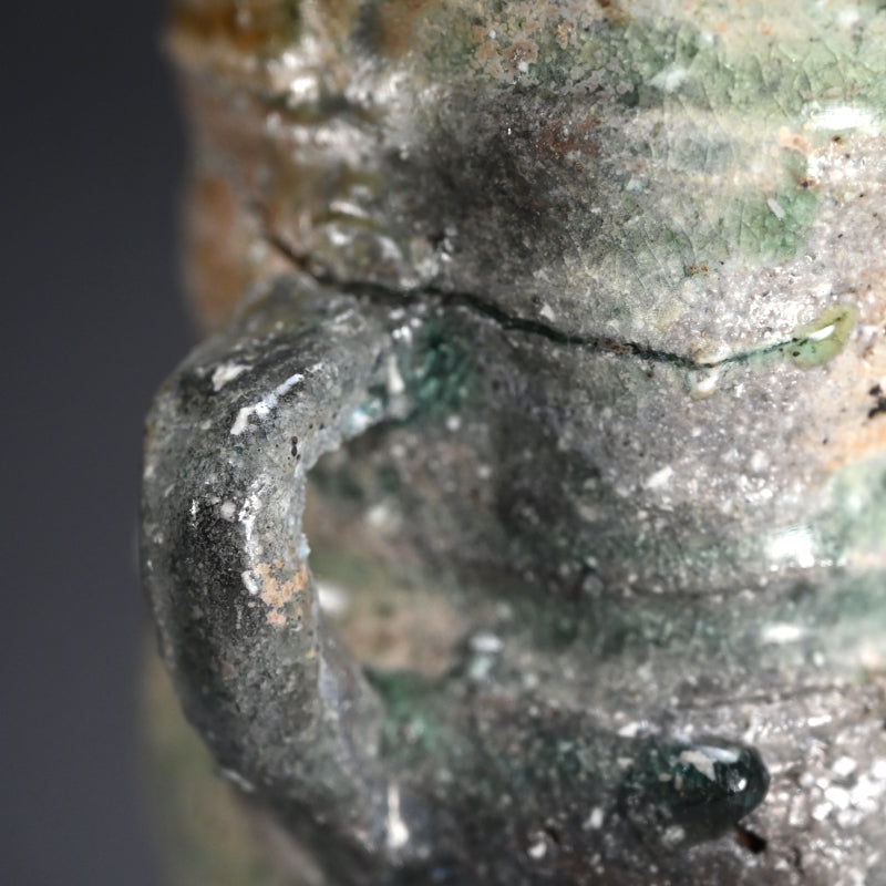 Iga Vase ー古谷 道生 “伊賀窯変花入”