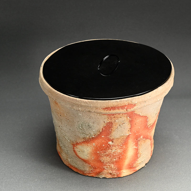 Contemporary Shigaraki Mizusashi ー古谷 道生 “信楽 鬼桶水指”