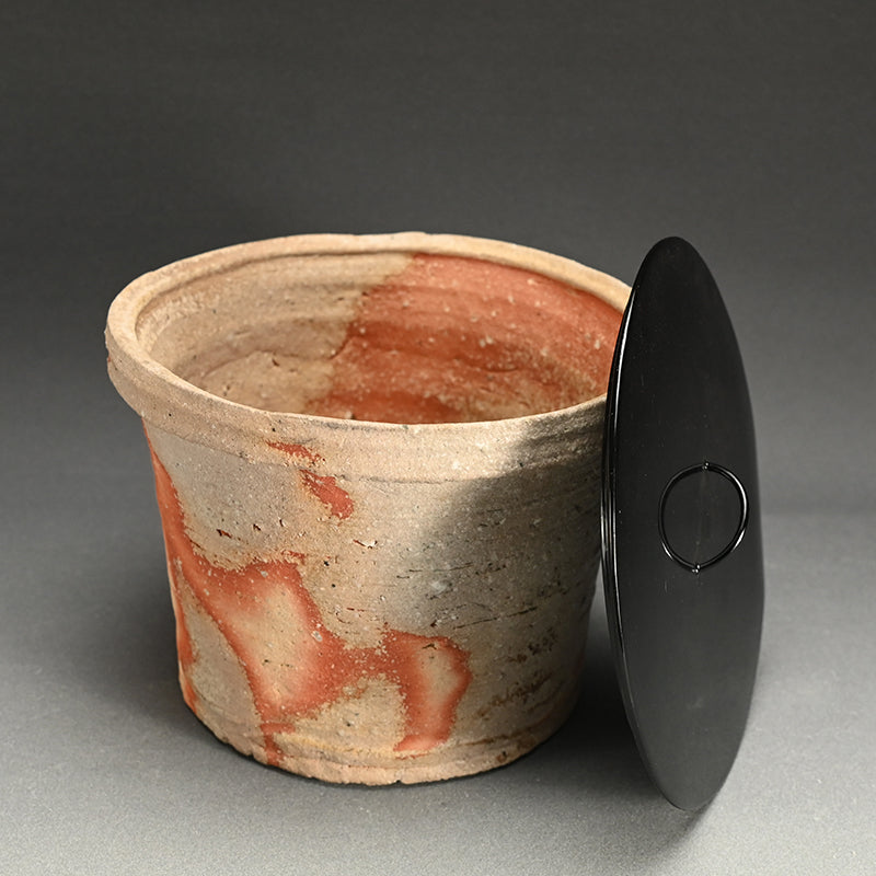 Contemporary Shigaraki Mizusashi ー古谷 道生 “信楽 鬼桶水指”