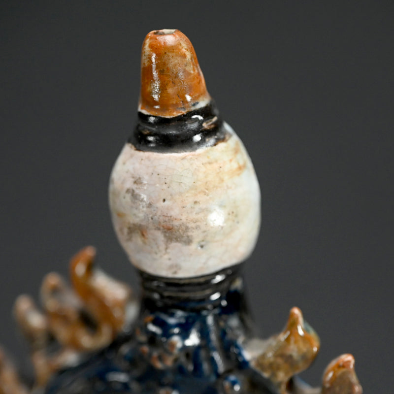 Large Edo period Japanese Elephant Koro Incense Burner