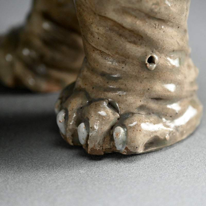 Large Edo period Japanese Elephant Koro Incense Burner