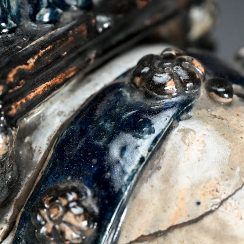 Large Edo period Japanese Elephant Koro Incense Burner