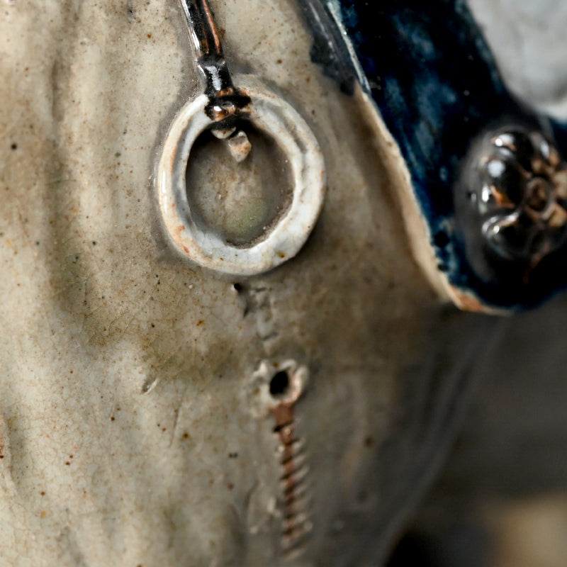 Large Edo period Japanese Elephant Koro Incense Burner