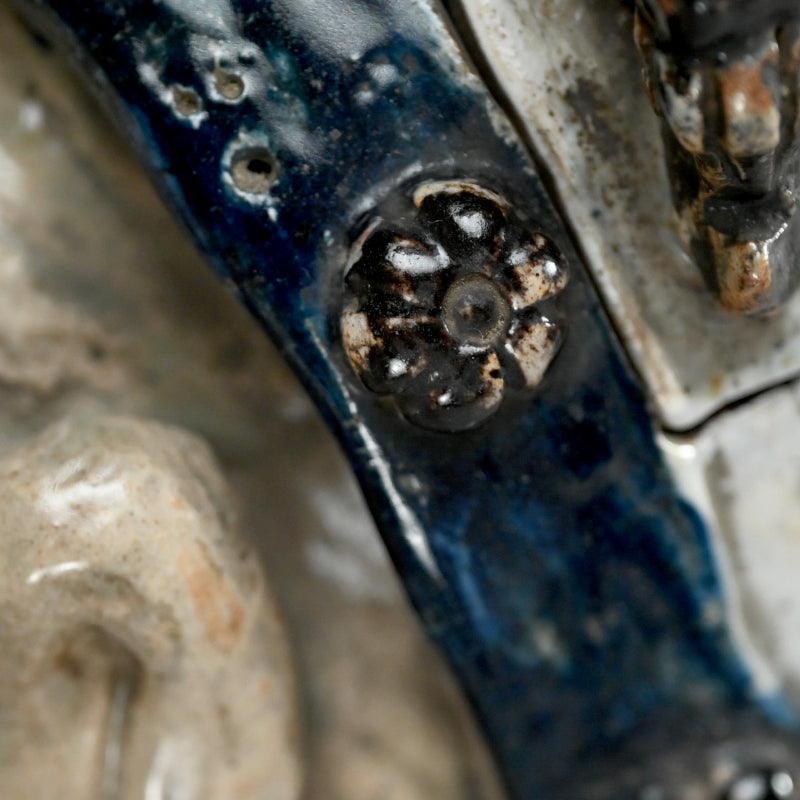 Large Edo period Japanese Elephant Koro Incense Burner