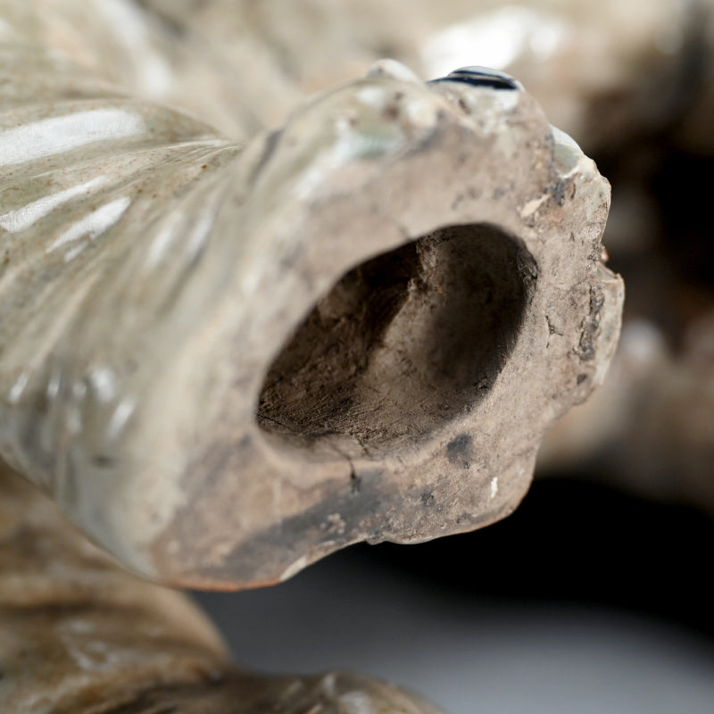 Large Edo period Japanese Elephant Koro Incense Burner