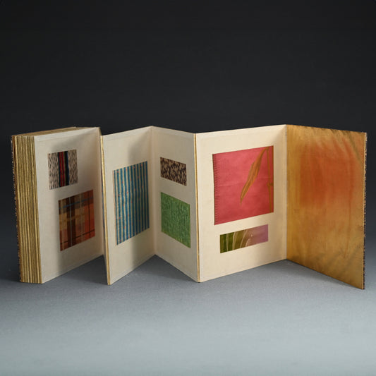 Antique Japanese Textile Sample Book, Yokohama Raw Silk Co. ー米佛裂本
