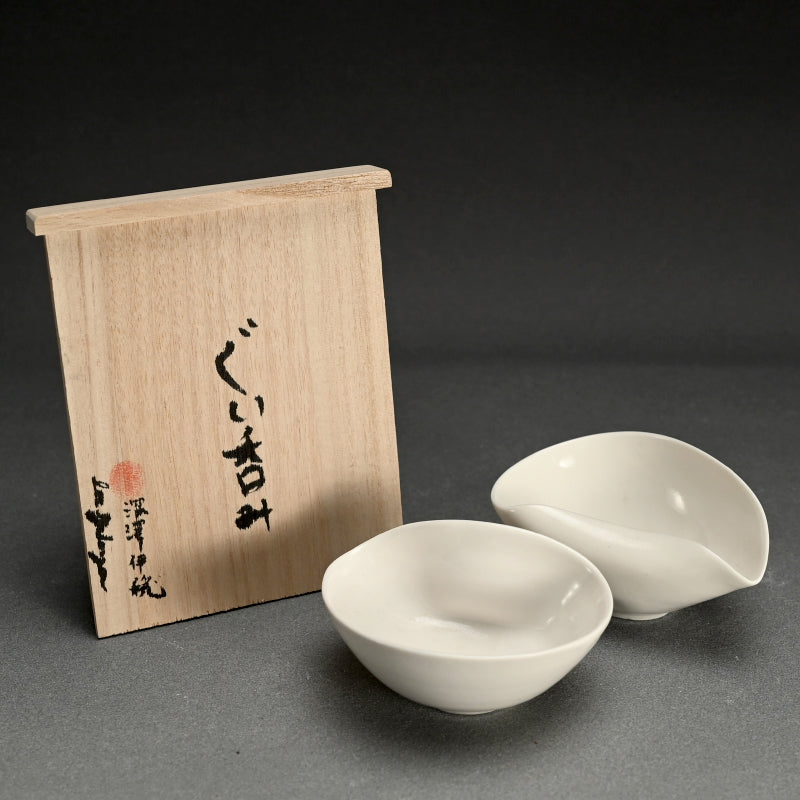 Contemporary Guinomi Sake Cup Set ー深澤 伊穏 “ぐい吞み”