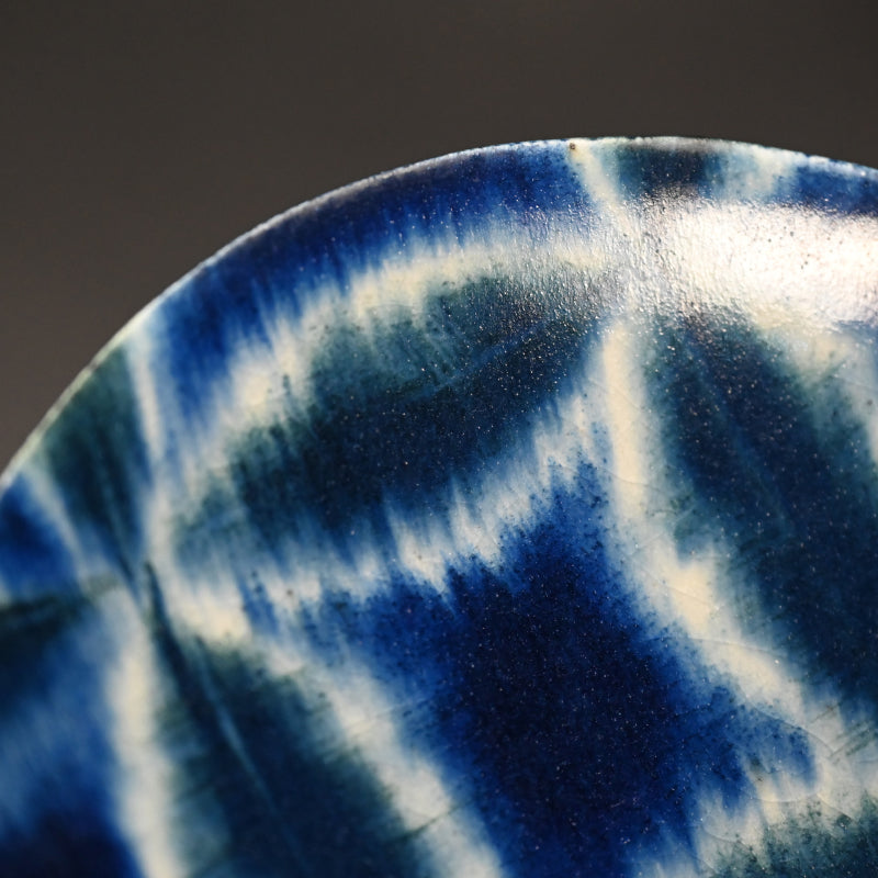 Masterpiece Gosu-e Basin ー福島 寛子 “呉須絵青文輪花鉢”