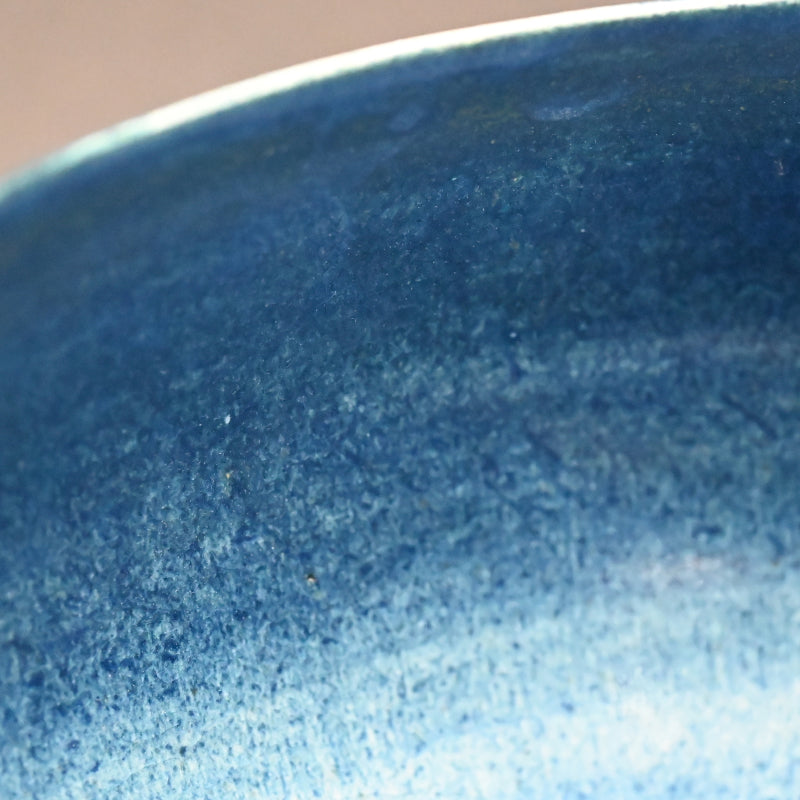 Nationally Exhibited Ceramic Basin ー福島 寛子 “呉須絵青文鉢”