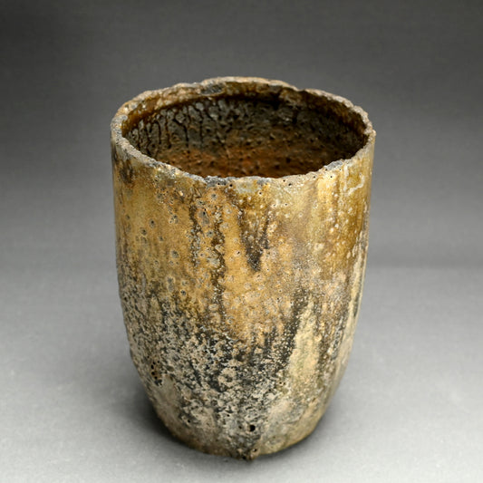 Fabulous Rotsubo Crucible re-purposed as a Vase