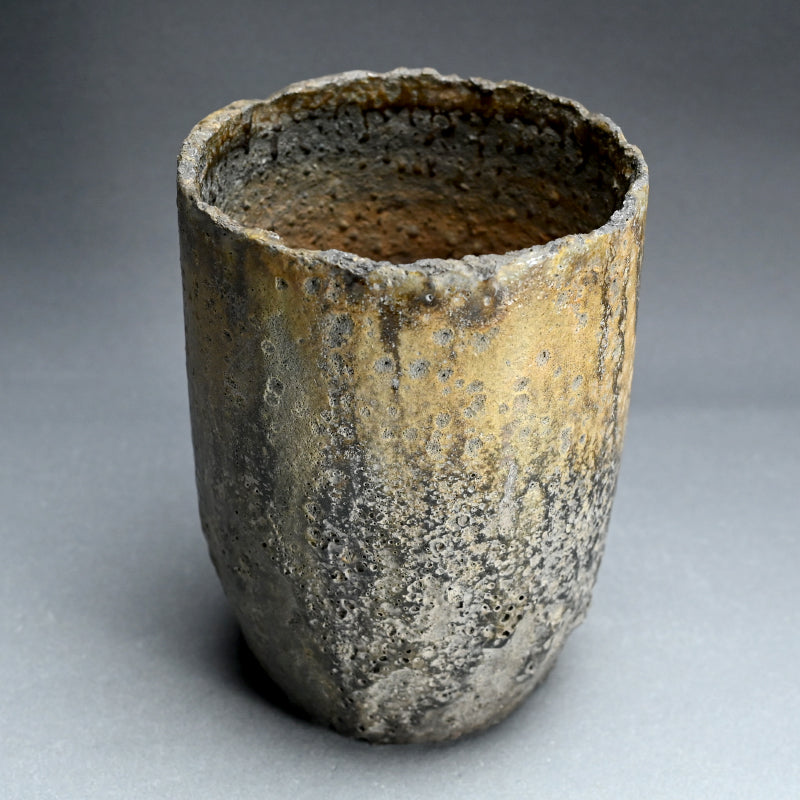 Fabulous Rotsubo Crucible re-purposed as a Vase