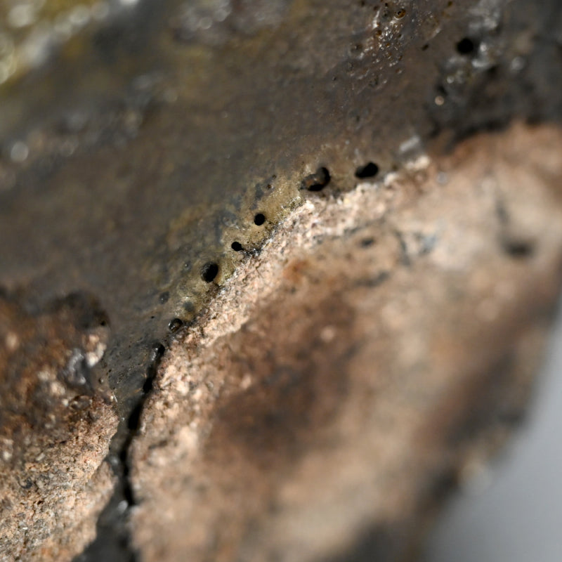 Fabulous Rotsubo Crucible re-purposed as a Vase