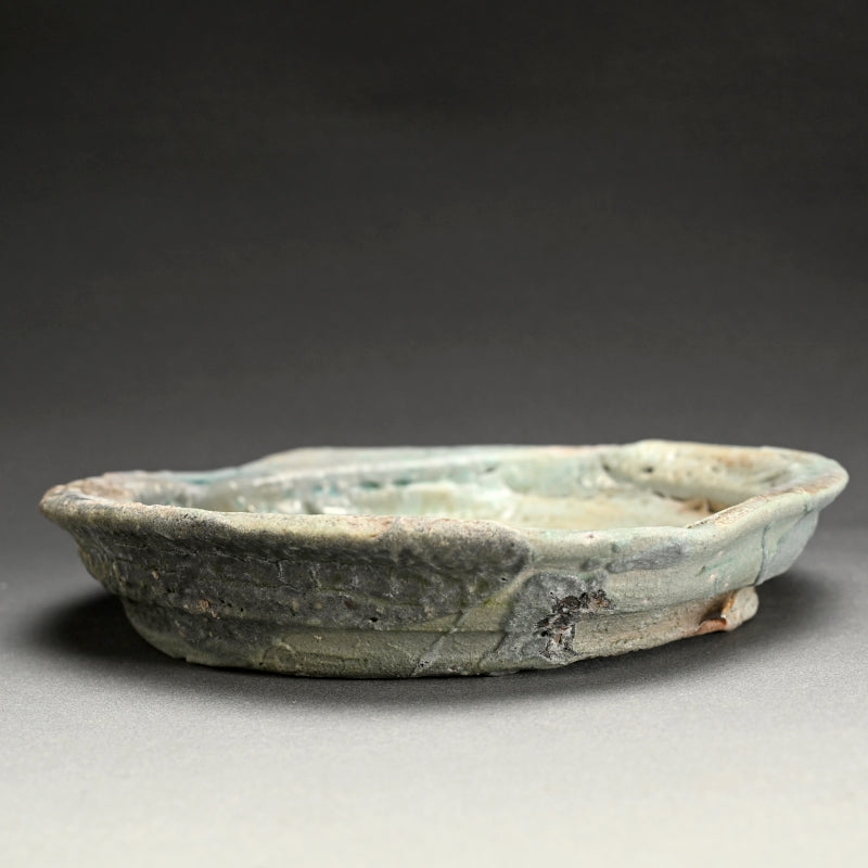 Heavily Glaze Encrusted Platte ー 熊野 黒衛門