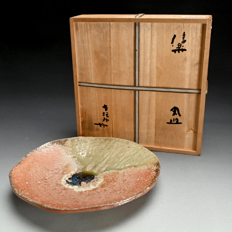 Shigaraki Ozara ー杉元貞光 "信楽 丸皿"