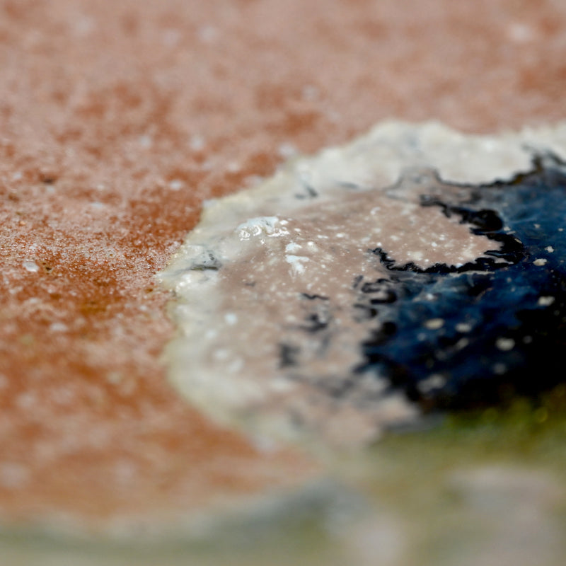 Shigaraki Ozara ー杉元貞光 "信楽 丸皿"