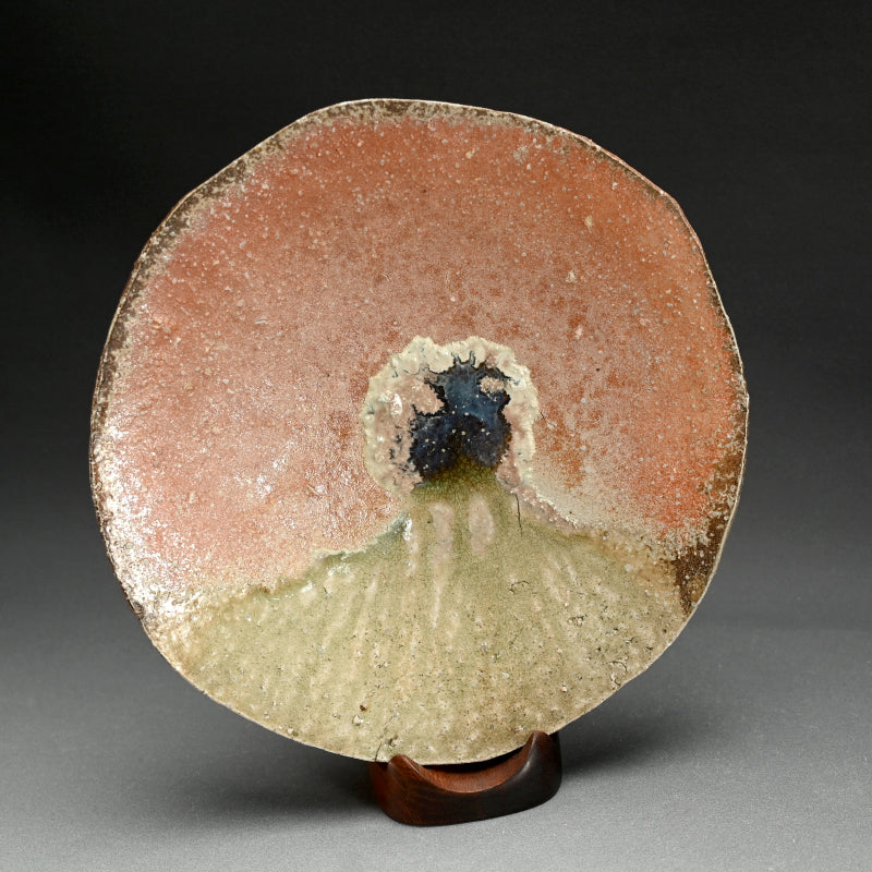 Shigaraki Ozara ー杉元貞光 "信楽 丸皿"