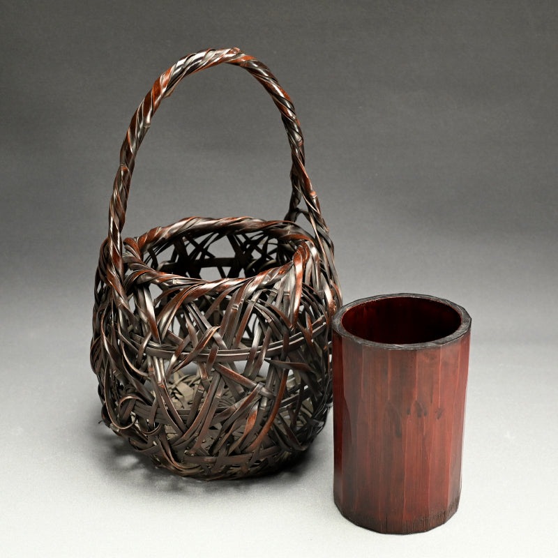 Bamboo Basket ー竹雲斎 “花籃”